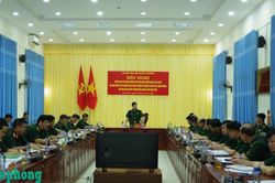 Đoàn Thanh tra Bộ Quốc phòng kiểm tra tại Ban Chỉ huy Bộ đội Biên phòng tỉnh Điện Biên