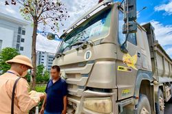 Xử lý hơn 1.600 xe tải, xe đầu kéo vi phạm trên địa bàn Hà Nội