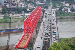 Cận cảnh cầu Đuống 120 năm tuổi trước thời điểm dự kiến tháo dỡ