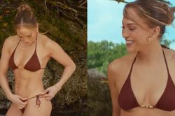 Ca sĩ Jennifer Lopez mặc hở t&aacute;o bạo ở tuổi U60, su&yacute;t gặp sự cố trang phục