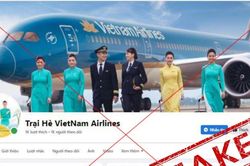 Vietnam Airlines cảnh b&aacute;o c&aacute;c h&igrave;nh thức giả mạo tr&ecirc;n mạng m&ugrave;a cao điểm h&egrave;