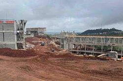 180 dân quân ở 14 xã hỗ trợ xây trường nội trú liên cấp tại Lâm Đồng