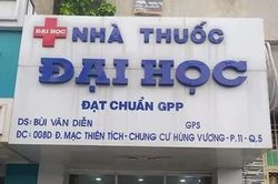Công ty TNHH Thương mại và Dược phẩm Sang cùng hàng loạt nhà thuốc bị xử phạt