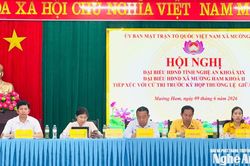 Đại biểu HĐND tỉnh tiếp xúc cử tri tại các địa phương trước kỳ họp thường lệ giữa năm 2026