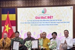 Vinh danh 35 tác phẩm báo chí lan tỏa xuất sắc tinh thần 'Tốt đạo-Đẹp đời'