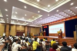 Nhà trường tiếp sức sĩ tử trước kỳ thi tốt nghiệp THPT 2026