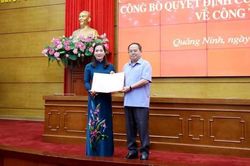 Phó Chủ tịch UBND tỉnh Quảng Ninh giữ chức Trưởng Ban Tuyên giáo và Dân vận Tỉnh ủy