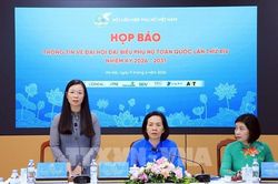 Đại hội đại biểu Phụ nữ toàn quốc lần thứ XIV diễn ra từ 17- 18/6/2026