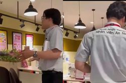 Nhân viên an ninh AEON Long Biên bị 'đào' lại clip tranh cãi với khách hàng 2 năm trước