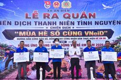 Ra quân Chiến dịch 'Thanh niên tình nguyện hè' năm 2026 và 'Mùa hè số cùng VNeID' tại xã An Biên