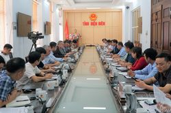 Cơ quan Phát triển Pháp (AFD) làm việc với UBND tỉnh Điện Biên