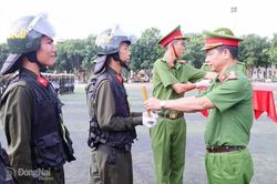 Bế giảng khóa huấn luyện công dân thực hiện nghĩa vụ tham gia Công an nhân dân năm 2026