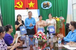 Liên đoàn Lao động tỉnh: Thăm, tặng quà đoàn viên, người lao động mắc bệnh hiểm nghèo