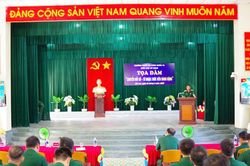 Trường Quân sự Quân đoàn 34 tổ chức tọa đàm về chuyển đổi số