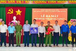 Xã Đại Lãnh ra mắt mô hình 'Trạm hy vọng' hỗ trợ người sau cai nghiện tái hòa nhập cộng đồng
