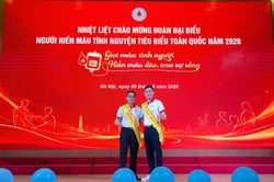 Quảng Trị: 2 cá nhân được vinh danh người hiến máu tình nguyện tiêu biểu năm 2026