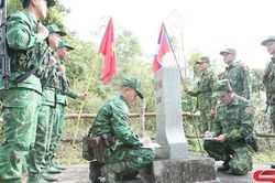 Thắm tình đoàn kết nơi biên giới