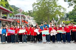 Đoàn đại biểu thiếu nhi Tuyên Quang tham gia giao lưu tại Quảng Tây (Trung Quốc)