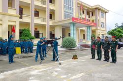 Bộ CHQS tỉnh kiểm tra công tác huấn luyện dân quân tự vệ tại cơ sở