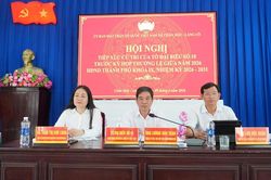 Cử tri kiến nghị nhiều vấn đề về đầu tư hạ tầng, an sinh xã hội