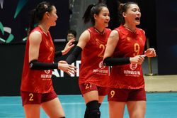Việt Nam thắng ngược Indonesia ở Giải bóng chuyền nữ châu Á