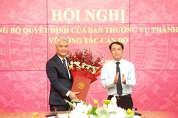 Đồng chí Phạm Quang Hưng giữ chức Phó Chánh Văn phòng Thành ủy Hà Nội