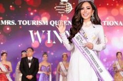 Đại diện Việt Nam đăng quang Mrs. Tourism Queen International 2026