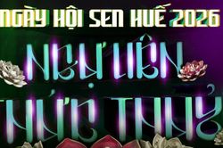 Không gian trải nghiệm văn hóa gắn với sen Huế