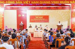 Kịp thời ghi nhận, giải quyết những vấn đề cử tri quan tâm