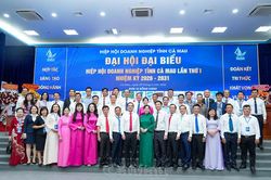 Ông Võ Kiên Giang đắc cử Chủ tịch Hiệp hội Doanh nghiệp tỉnh Cà Mau