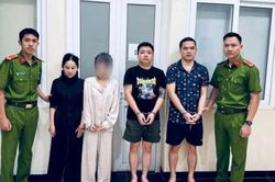 Phát hiện 2 cô gái có biểu hiện bất thường, công an bắt khẩn cấp Lê Văn Hào và Đặng Ngọc Tiệp