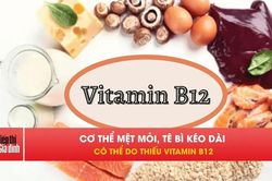 Thiếu vitamin B12 bao lâu mới hồi phục, nhiều người dễ chủ quan