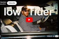 Khi huyền thoại F1 Lewis Hamilton 'đổi gió' với văn hóa độ xe Lowrider