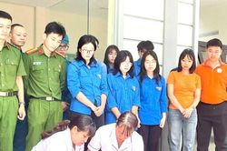 Phường Thanh Xuân: Nâng cao năng lực của đội xung kích ứng phó thiên tai