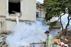 Phường Yên Hòa tăng cường phòng dịch tại khu vực giải phóng mặt bằng