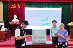 Xã An Khánh tổ chức bốc thăm ô đất tái định cư dự án Đường liên khu vực 8