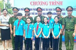 Phường Tây Tựu ra mắt mô hình phòng, chống đuối nước cho trẻ em trong dịp hè