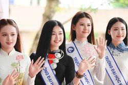 Nữ sinh Đại học Thái Nguyên gây ấn tượng tại Ngày hội Tuyển sinh Hoa hậu Việt Nam