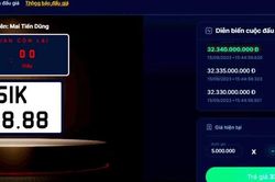 Mới nhất: Người tham gia đấu giá đất có thể phải đặt cọc tiền tới 50% giá khởi điểm