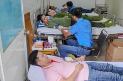 Hàng trăm cán bộ, chiến sĩ Công an thành phố Đồng Nai tham gia hiến máu nhân đạo