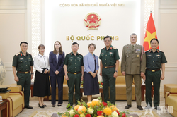Thượng tướng Nguyễn Trường Thắng tiếp Đại biện lâm thời Ba Lan