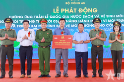 Bộ Công an phát động hưởng ứng Tuần lễ quốc gia nước sạch và vệ sinh môi trường
