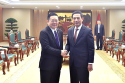 Phó thủ tướng, Bộ trưởng Bộ Quốc phòng Phan Văn Giang tiếp Tổng Thư ký ASEAN