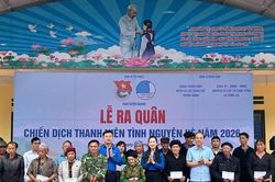 Tuổi trẻ Tuyên Quang ra quân Chiến dịch Thanh niên tình nguyện hè 2026