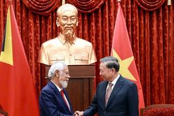 Tổng Bí thư, Chủ tịch nước Tô Lâm tiếp Thủ tướng Timor-Leste