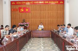 Tập trung tháo gỡ vướng mắc triển khai Dự án hạ tầng ưu tiên phát triển đô thị thích ứng với biến đổi khí hậu