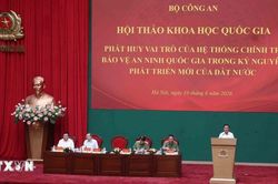 Hội thảo khoa học quốc gia về bảo vệ an ninh trong kỷ nguyên phát triển mới