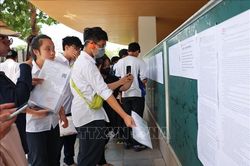 Thi tốt nghiệp THPT 2026: Những lưu ý với thí sinh trong ngày làm thủ tục dự thi