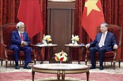 Tổng Bí thư, Chủ tịch nước Tô Lâm tiếp Thủ tướng Timor-Leste