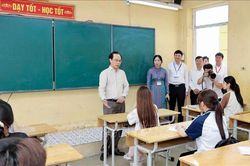 Tạo điều kiện tốt nhất về tâm lý và môi trường để các em làm bài thi tốt nghiệp